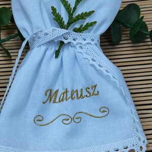 Haftowana kryza na świecę