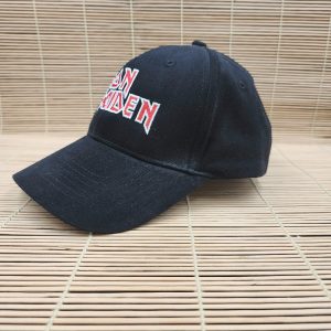 Czapka bejsbolówka Iron Maiden czarna z haftem logo